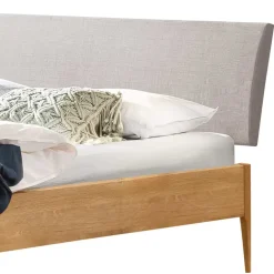 140x200 Bett Wildeiche Broziano