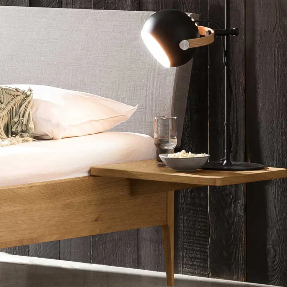 140x200 Bett Wildeiche Broziano