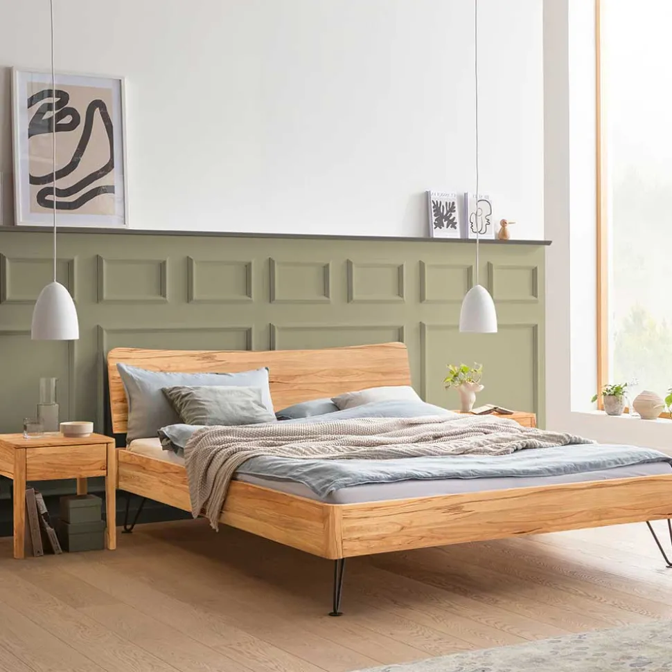 140x200 cm Bett Wildbuche Untonia
