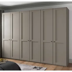 XL Drehtüren Kleiderschrank Saconso