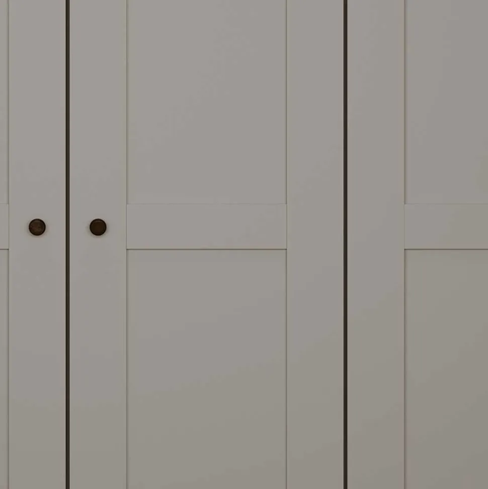 XL Drehtüren Kleiderschrank Saconso