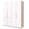 XL Falttüren Kleiderschrank Lolyana