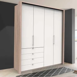 XL Falttüren Kleiderschrank Lolyana