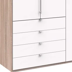 XL Falttüren Kleiderschrank Lolyana