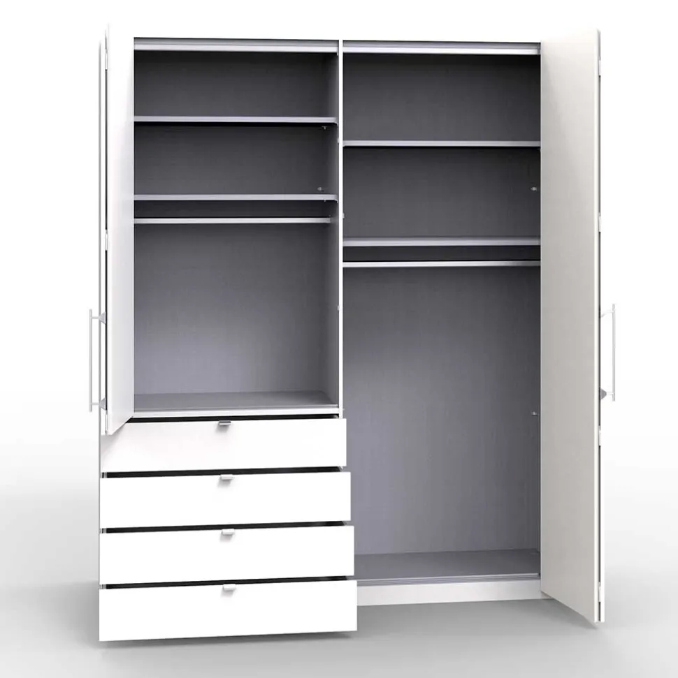XL Falttüren Kleiderschrank Lolyana