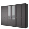 XL Kleiderschrank mit Spiegeln Hierro