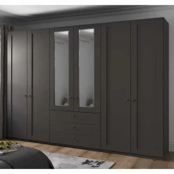 XL Kleiderschrank mit Spiegeln Hierro
