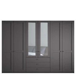 XL Kleiderschrank mit Spiegeln Hierro