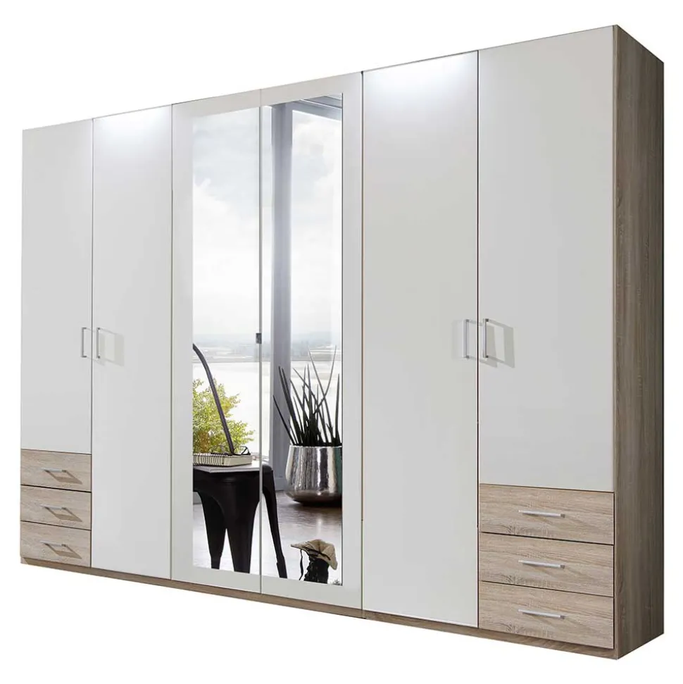 XL Kleiderschrank 6-türig Agnesco