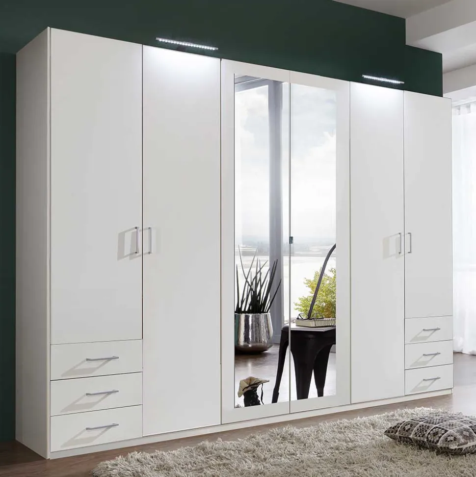 XL Schlafzimmerkleiderschrank Vurgos