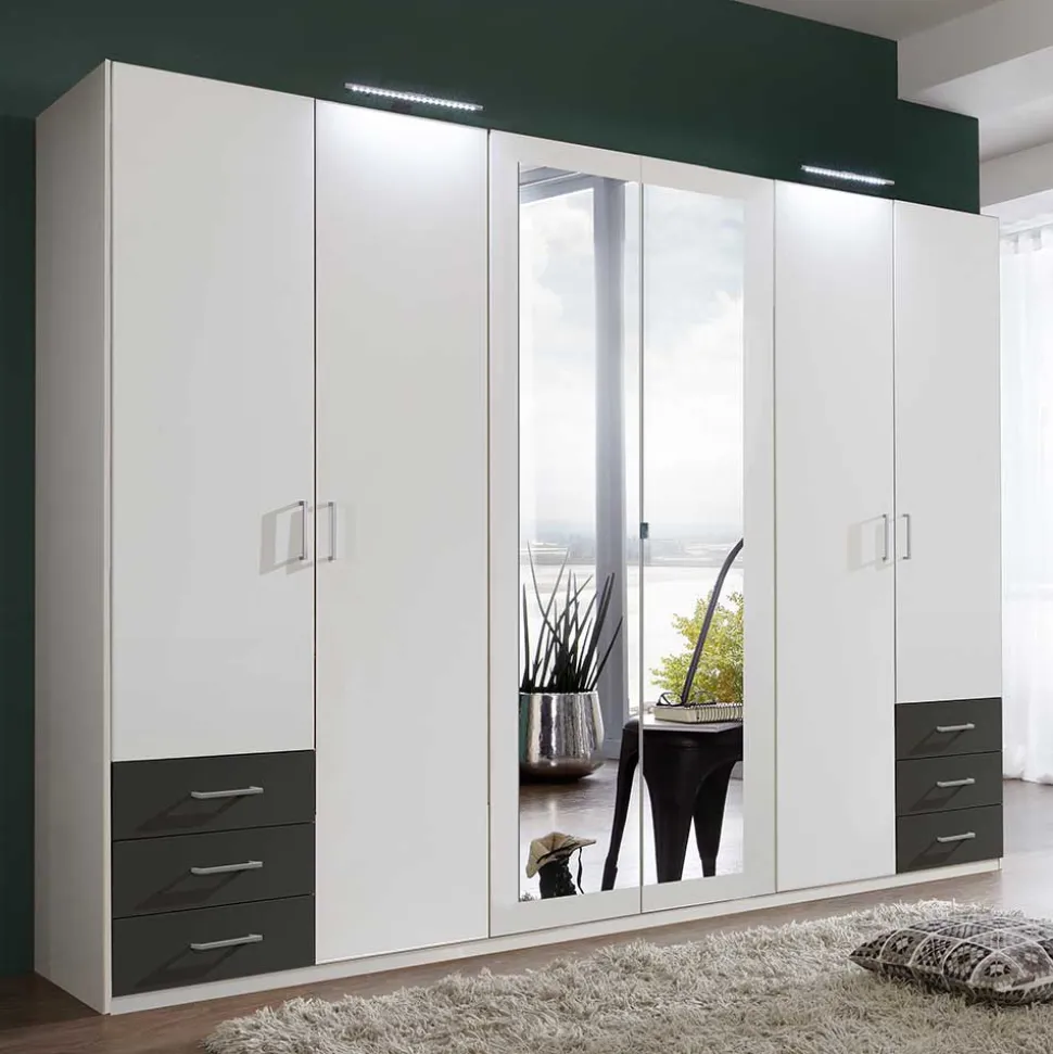 XL Schlafzimmerkleiderschrank Enrossino