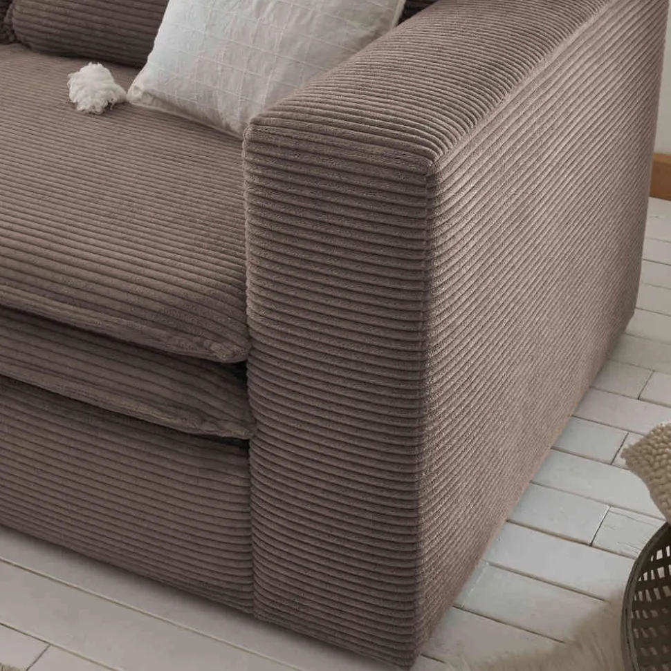 XL Sessel mit Hocker Mejan