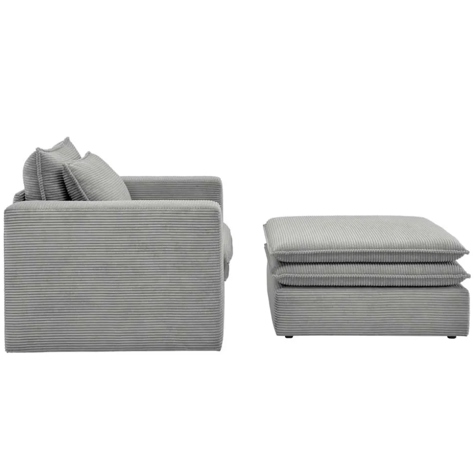 XL Sessel und Hocker Zipna