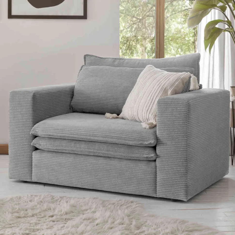 XL Wohnzimmer Sessel Zipna