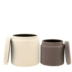 Zwei Hocker Socoro