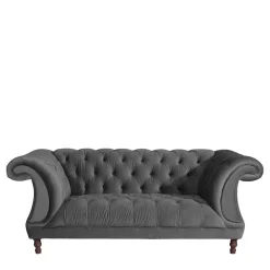 Zweiersofa Anthrazit Romina