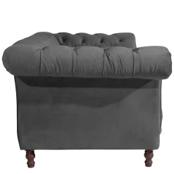 Zweiersofa Anthrazit Romina