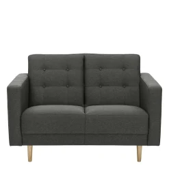 Zweisitzer Sofa Anthrazit Loytima