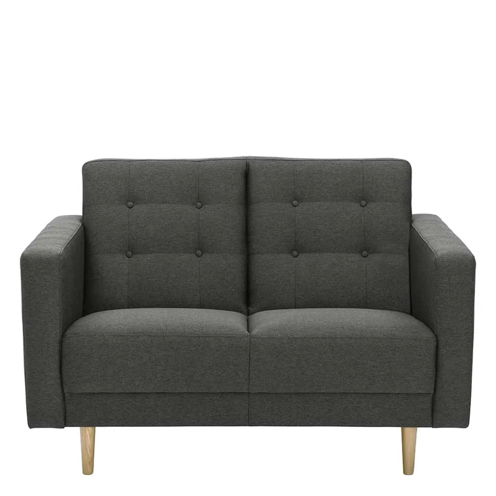 Zweisitzer Sofa Anthrazit Loytima