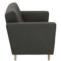 Zweisitzer Sofa Anthrazit Loytima