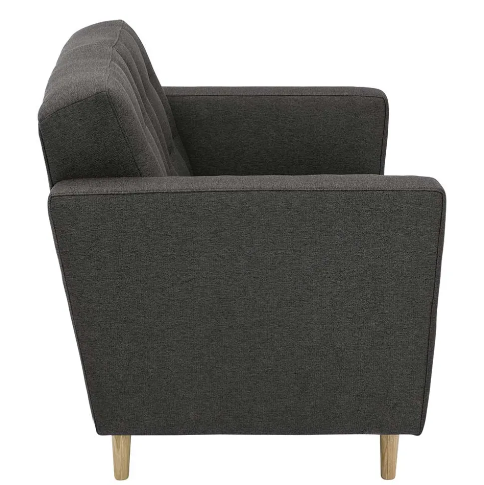Zweisitzer Sofa Anthrazit Loytima