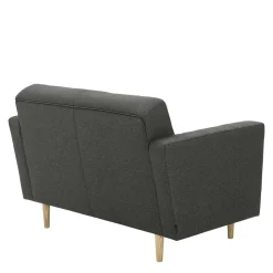 Zweisitzer Sofa Anthrazit Loytima