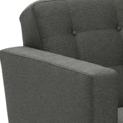 Zweisitzer Sofa Anthrazit Loytima