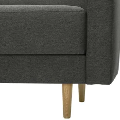 Zweisitzer Sofa Anthrazit Loytima