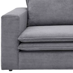Zweisitzer Sofa Anthrazit Eltusa