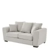 Zweisitzer Sofa Beige Cleva