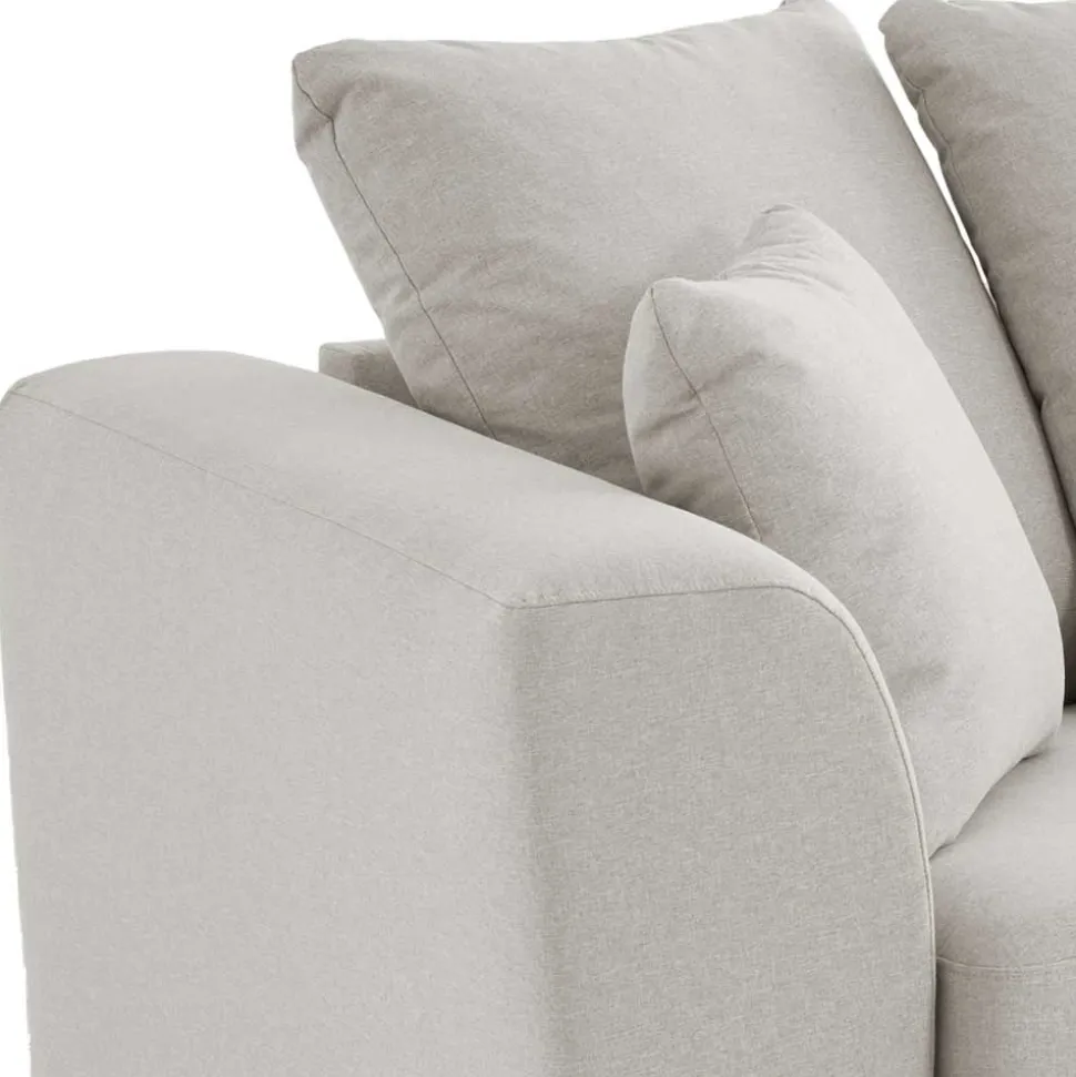 Zweisitzer Sofa Beige Cleva